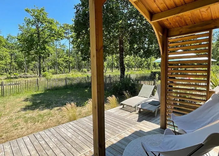 캠프장 Au Calme Dans La Pinede *